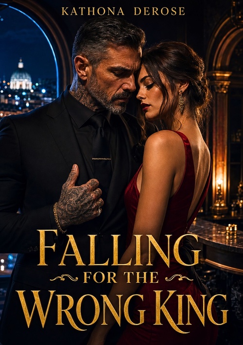 Couverture ebook de Falling for the Wrong King, de Kathona DeRose
