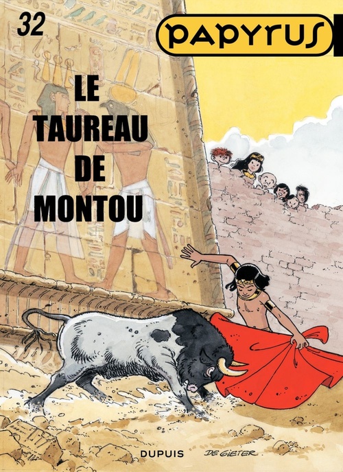 ebook cover of Papyrus - Tome 32 - le taureau de Montou, by Lucien De gieter