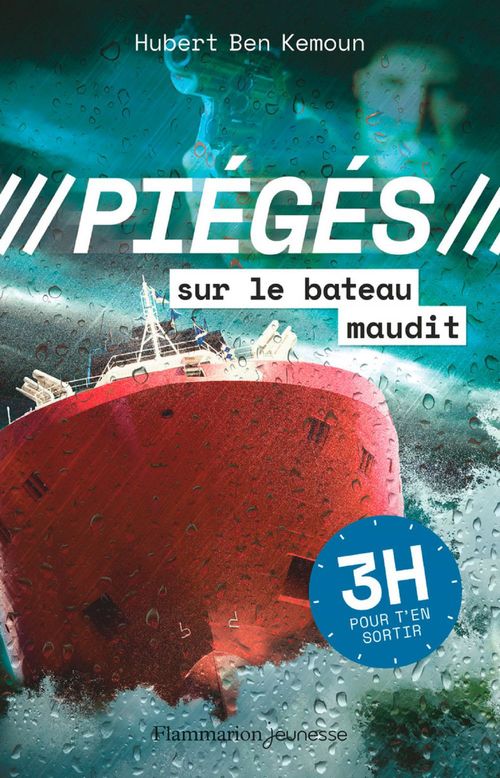 Couverture ebook de Piégés (Tome 3) - Sur le bateau maudit, de Hubert Ben Kemoun