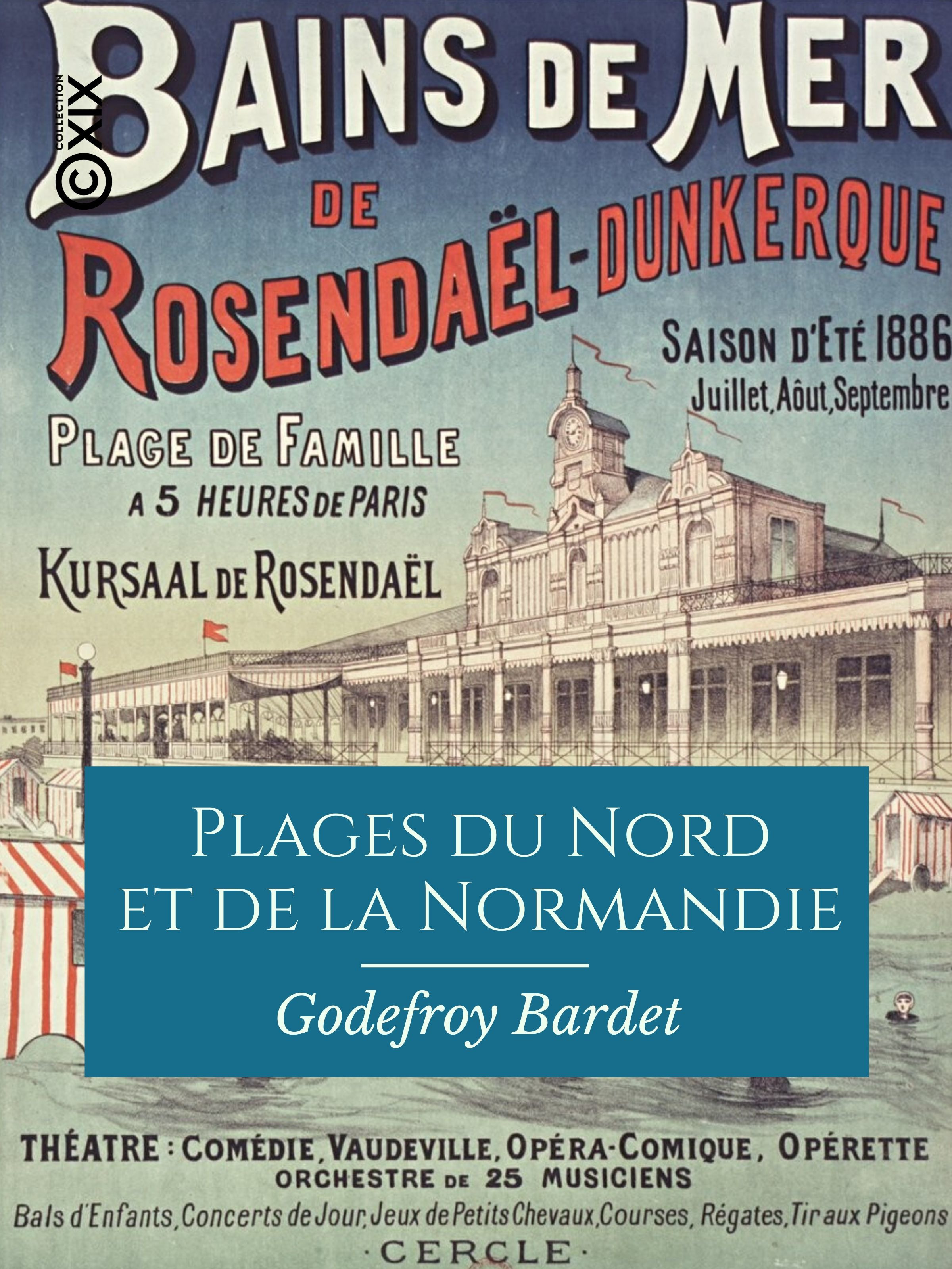 ebook cover of Plages du Nord et de la Normandie, by Godefroy Bardet
