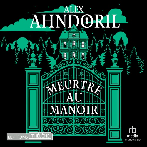 Couverture audiobook de Meurtre au manoir, de Alex Ahndoril