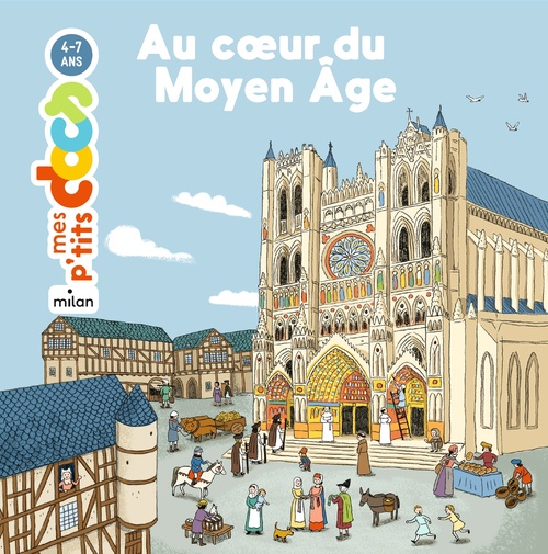 ebook cover of Au coeur du Moyen Âge NE, by Stéphanie Ledu