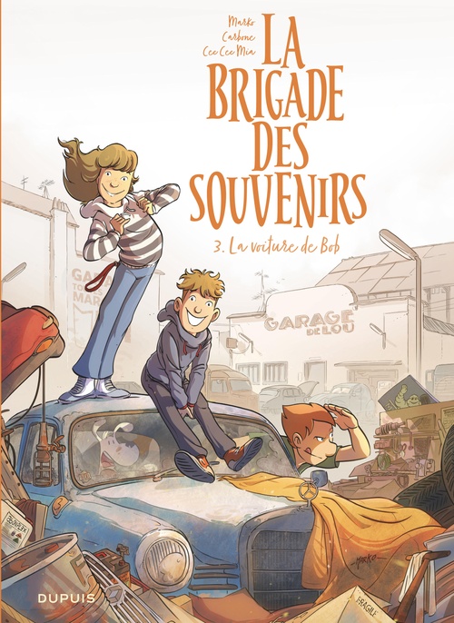 Couverture ebook de La brigade des souvenirs - Tome 3 - La voiture de Bob, de Carbone, Mia Cee Cee, Marko