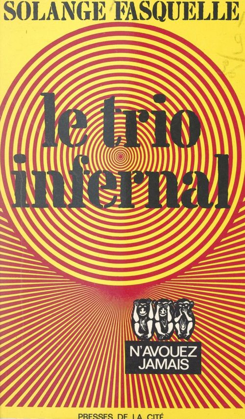 ebook cover of Le trio infernal, by Solange Fasquelle
