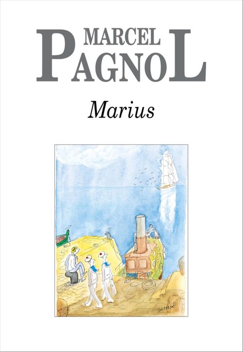 ebook cover of Marius, by Marcel Pagnol