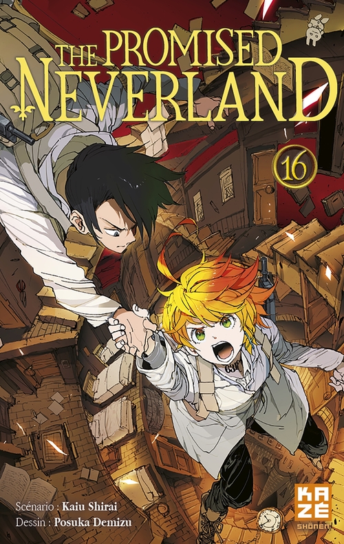 Couverture ebook de The Promised Neverland T16, de Posuka Demizu