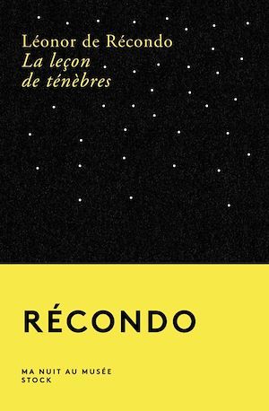 ebook cover of La leçon de ténèbres, by Léonor de Récondo