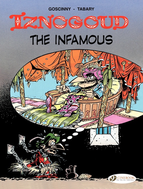 Couverture ebook de Iznogoud - Volume 7 - Iznogoud the Infamous, de René Goscinny, Jean Tabary