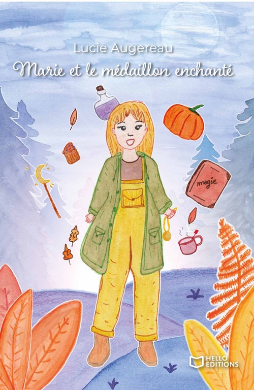 ebook cover of Marie et le médaillon enchanté, by Lucie Augereau