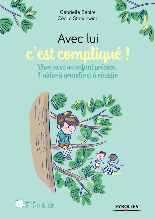 Couverture ebook de Avec lui c'est compliqué !, de Gabrielle Sebire, Cécile Stanilewicz