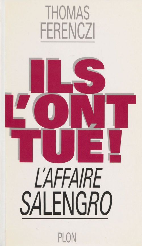 ebook cover of Ils l'ont tué !, by Thomas Ferenczi