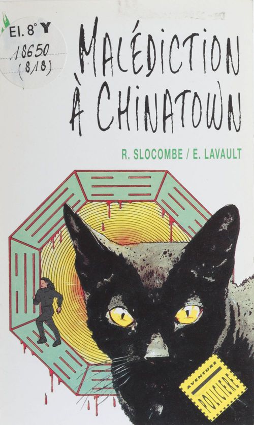 ebook cover of Malédiction à Chinatown, by Slocombe-R+Lavault-E