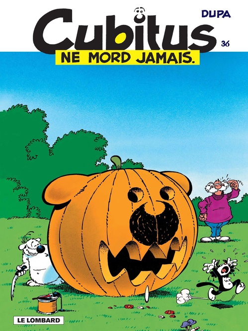 Couverture ebook de Cubitus - tome 36 - Cubitus ne mord jamais, de Dupa