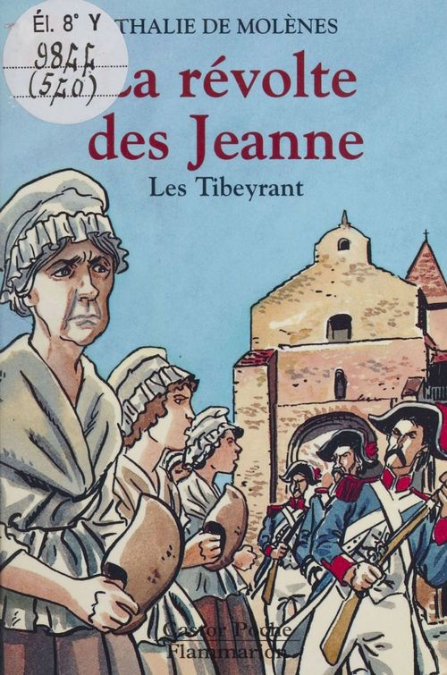 Couverture ebook de La Révolte des Jeanne, de Thalie de Molènes