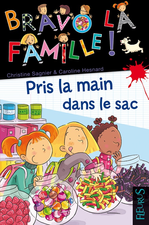 ebook cover of Pris la main dans le sac, by Caroline Hesnard, Christine Sagnier