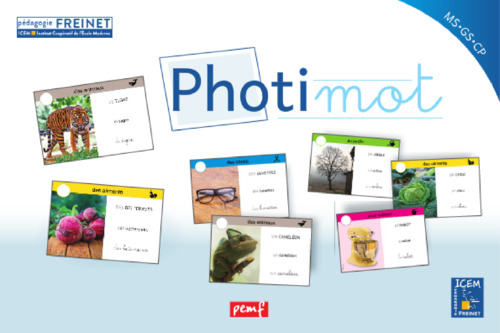 Couverture ebook de Photimot, de Icem Pedagogie Frein