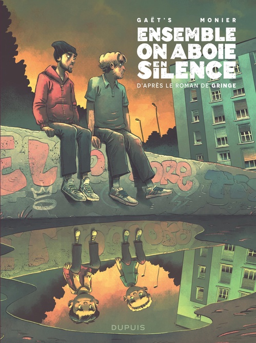 Couverture ebook de Ensemble, on aboie en silence, de Gaët's, Gringe