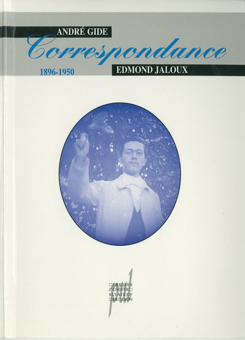 Couverture ebook de André Gide & Edmond Jaloux, de André Gide, Edmond Jaloux