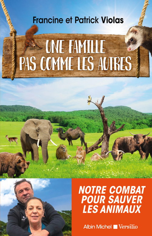 Couverture ebook de Une famille pas comme les autres, de Francine Violas, Patrick Violas