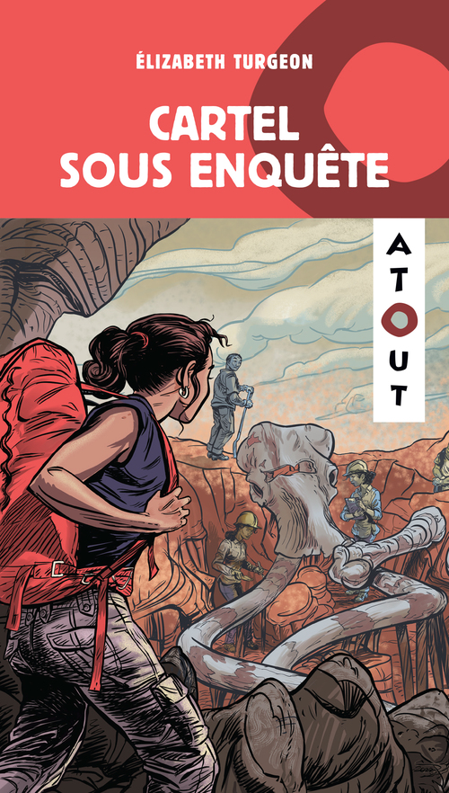 Couverture ebook de Cartel sous enquête, de Élizabeth Turgeon