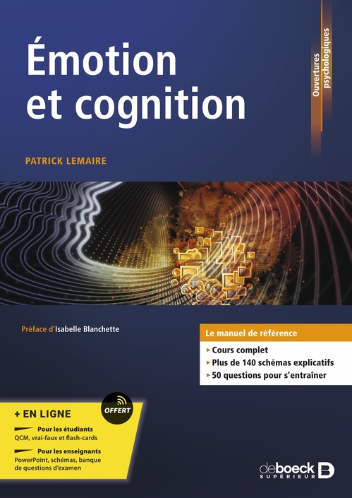 ebook cover of Émotion et cognition : Série LMD, by Patrick Lemaire