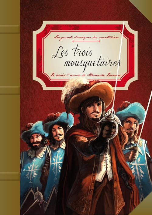 Couverture ebook de Les trois mousquetaires, de Jacques Dumas, Jean-françois Patarin
