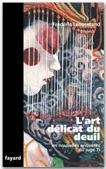 ebook cover of L'art délicat du deuil, by Frédéric Lenormand