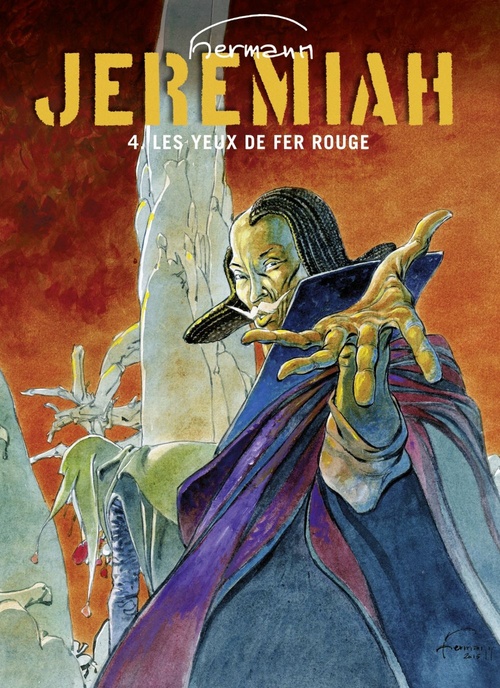 Couverture ebook de Jeremiah - Tome 4 - Les yeux de Fer Rouge, de Hermann