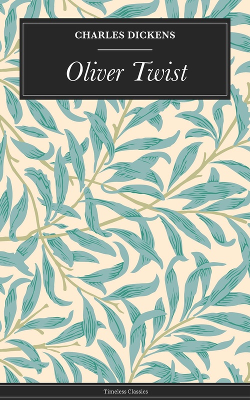 ebook cover of Oliver Twist, by Dickens Charles