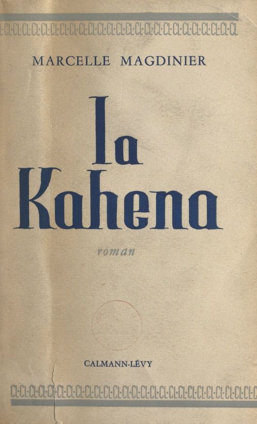 Couverture ebook de La Kahena, de Marcelle Magdinier