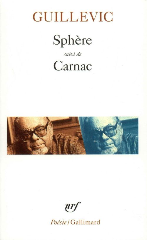 Couverture ebook de Sphère / Carnac, de Eugène Guillevic