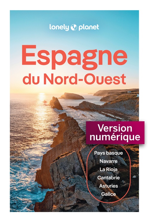 Couverture ebook de Espagne du Nord-Ouest 5ed, de Collectif Lonely Planet