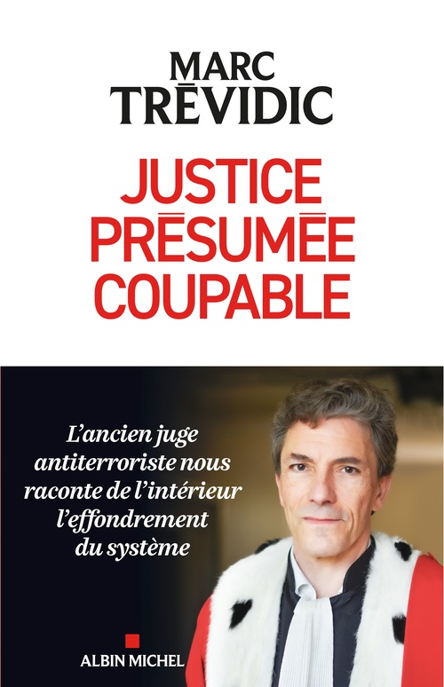 Couverture ebook de Justice présumée coupable, de Marc Trévidic