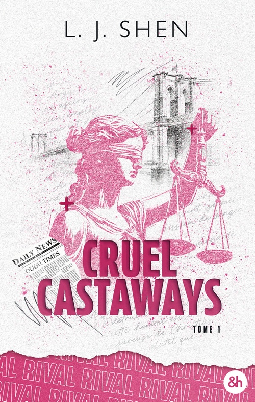 ebook cover of Cruel Castaways - #1 : Rival, by L.J. Shen