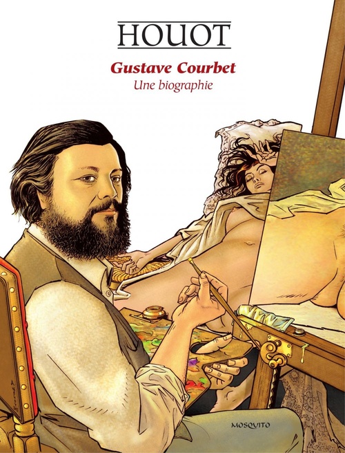 ebook cover of Gustave Courbet, Une biographie, by André Houot