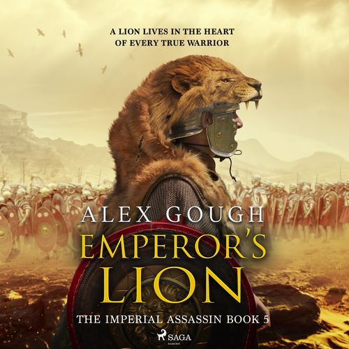 audiobook cover of Emperor's Lion, by Alex Gough