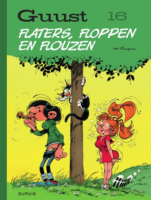 Couverture ebook de Flaters, floppen en flouzen, de Franquin
