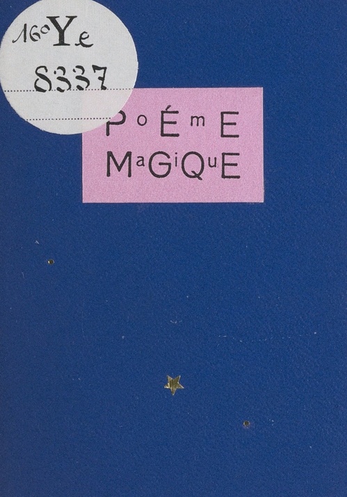 ebook cover of Poème magique, by Noel Marsault