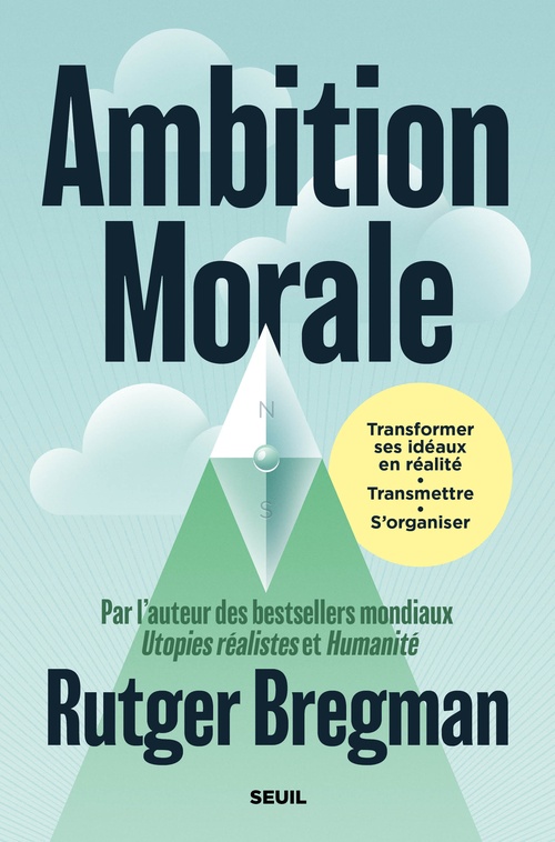 ebook cover of Ambition morale, by Rutger Bregman