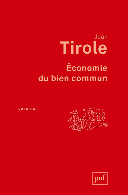 Couverture ebook de Économie du bien commun, de Jean Tirole
