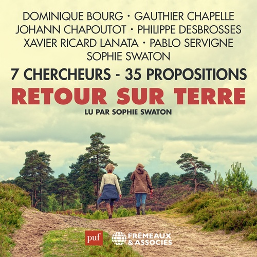 audiobook cover of Retour sur Terre, by Dominique Bourg, Johann Chapoutot, Gauthier Chapelle, Philippe Desbrosses