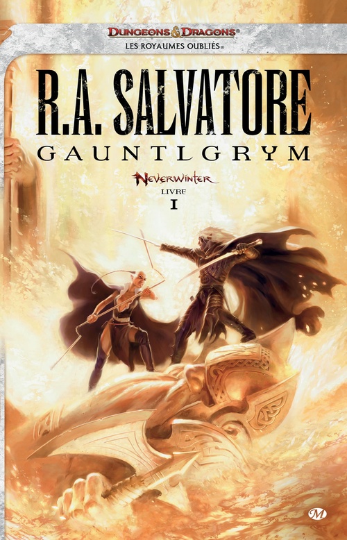 Couverture ebook de Neverwinter, T1 : Gauntlgrym, de R.A. Salvatore