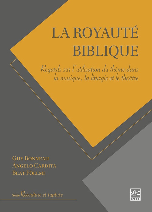 ebook cover of La royauté biblique., by Bonneau Guy
