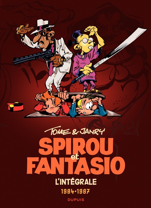 Couverture ebook de Spirou et Fantasio - L'intégrale - Tome 14 - Tome & Janry 1984-1987, de Janry, Tome