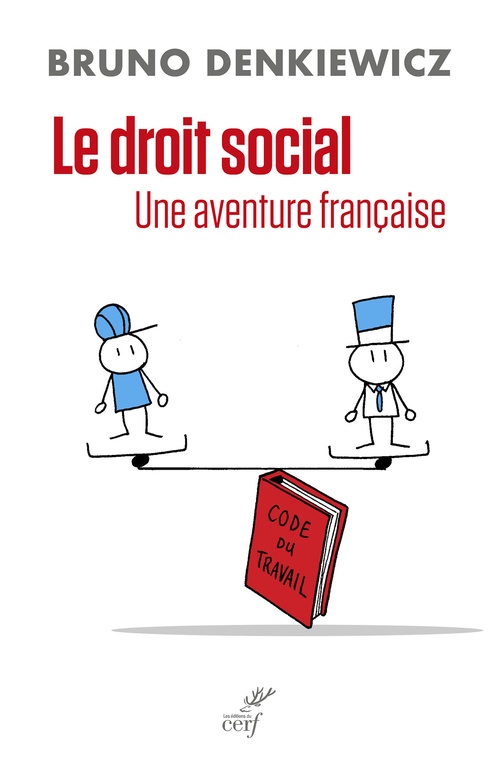 ebook cover of Le droit social, by Bruno Denkiewicz