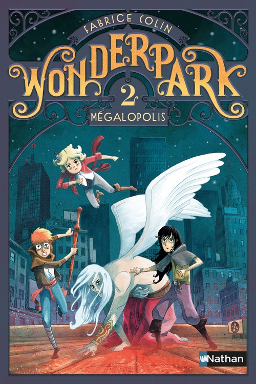 ebook cover of WonderPark 2:Mégalopolis-EFL3, by Fabrice Colin