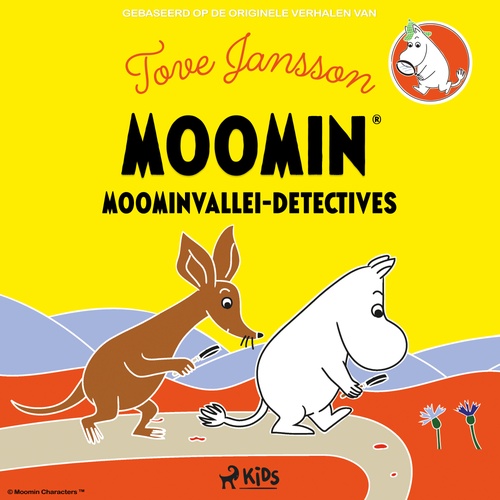 audiobook cover of Moominvallei-detectives, by Tove Jansson
