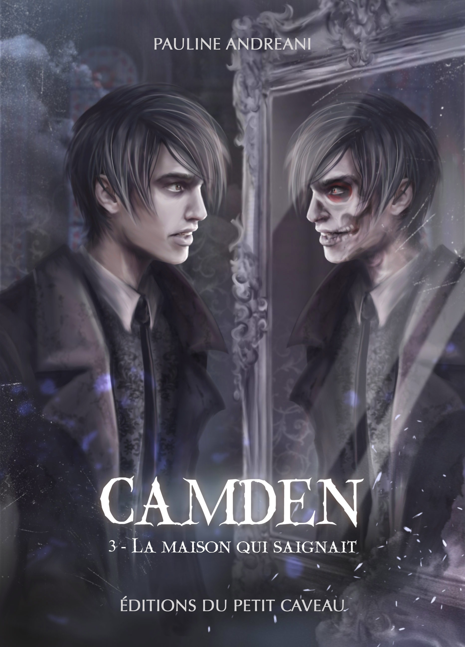 Couverture ebook de La maison qui saignait, de Pauline Andreani