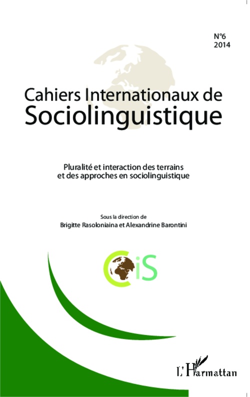 ebook cover of Cahiers Internationaux de Sociolinguistique, by Collectif