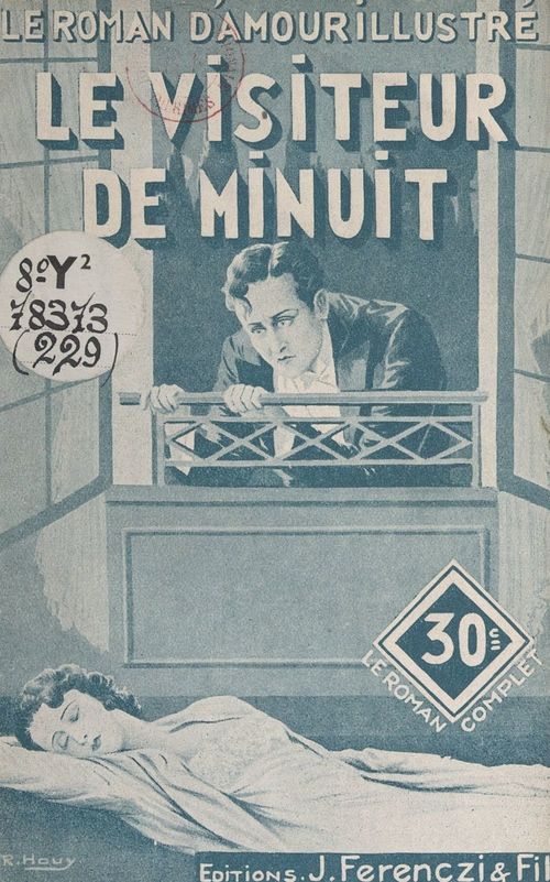 Couverture ebook de Le visiteur de minuit, de Leo Gestelys